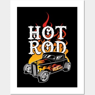 Hot wheels rod Posters and Art